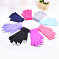 Moins cher prix 3 Doigts Acrylique Hiver Chaud Texting tactile gants Gants Écran Gant pour iphone Smartphone